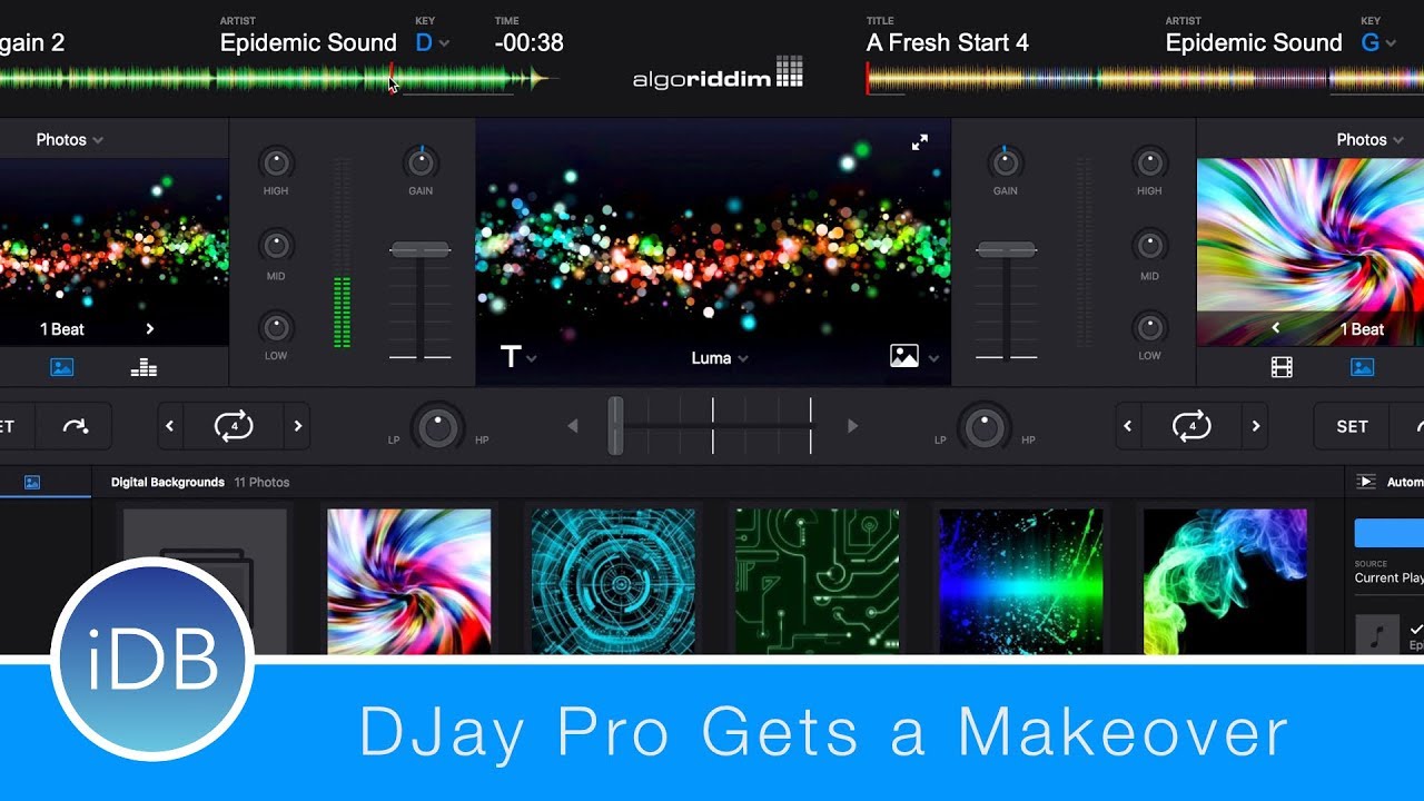 djay pro beat mixing